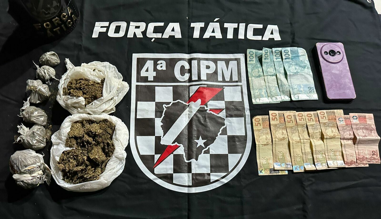 Imagem de compartilhamento para o artigo Tráfico em frente de casa termina com jovem presa em Chapadão do Sul da MS Todo dia